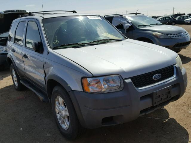 1FMCU04122KB26383 - 2002 FORD ESCAPE XLT SILVER photo 1