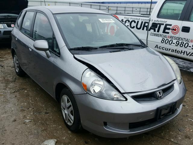 JHMGD38467S008645 - 2007 HONDA FIT Srebrny zdjęcie 1