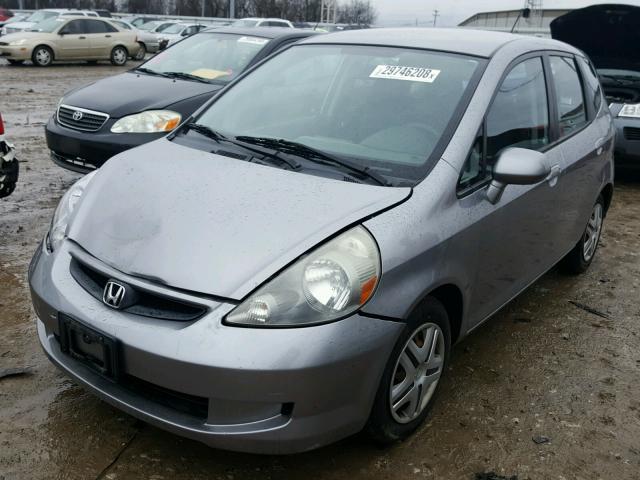 JHMGD38467S008645 - 2007 HONDA FIT SILVER photo 2