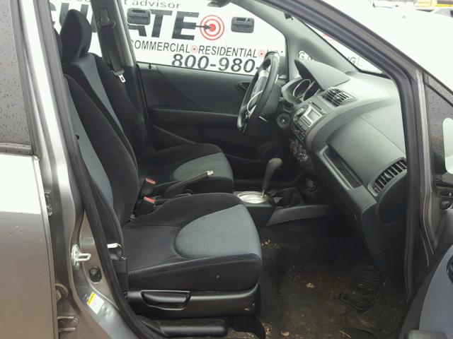 JHMGD38467S008645 - 2007 HONDA FIT Srebrny zdjęcie 5
