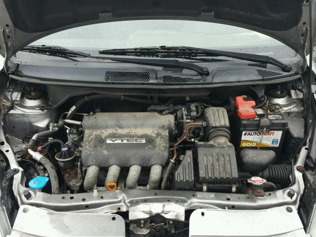 JHMGD38467S008645 - 2007 HONDA FIT Srebrny zdjęcie 7