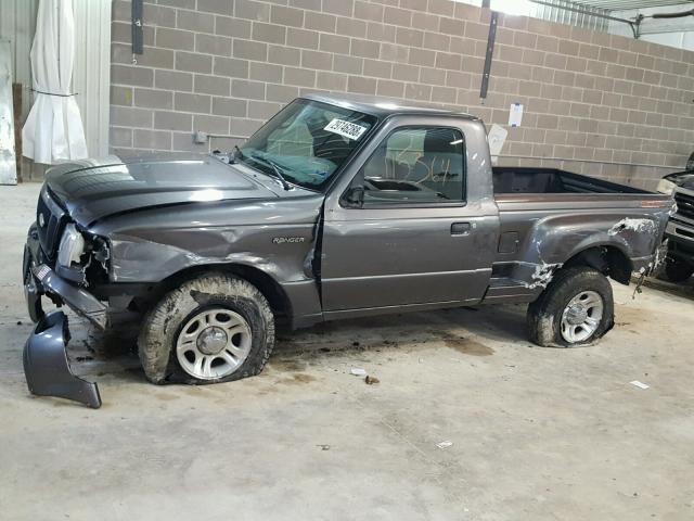 1FTYR10U94PA77528 - 2004 FORD RANGER GRAY photo 9