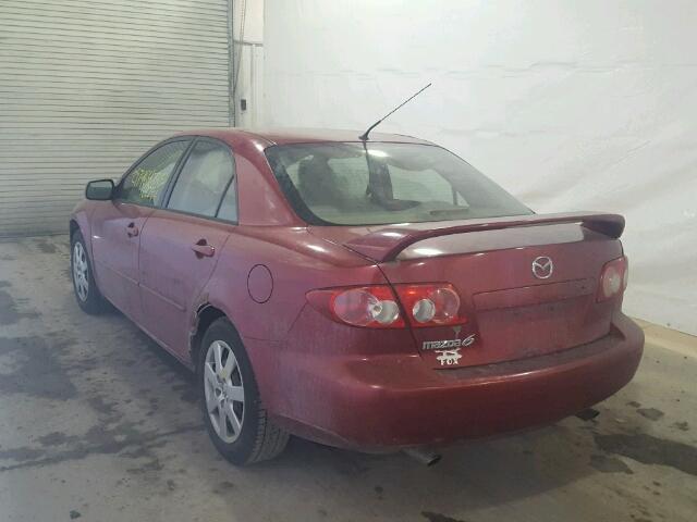 1YVFP80C455M28804 - 2005 MAZDA 6 I RED photo 3