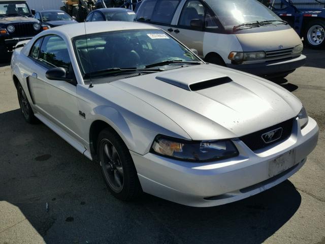 1FAFP42X62F123119 - 2002 FORD MUSTANG GT GRAY photo 1