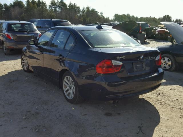 WBAVC93587KX60908 - 2007 BMW 328 XI BLACK photo 3