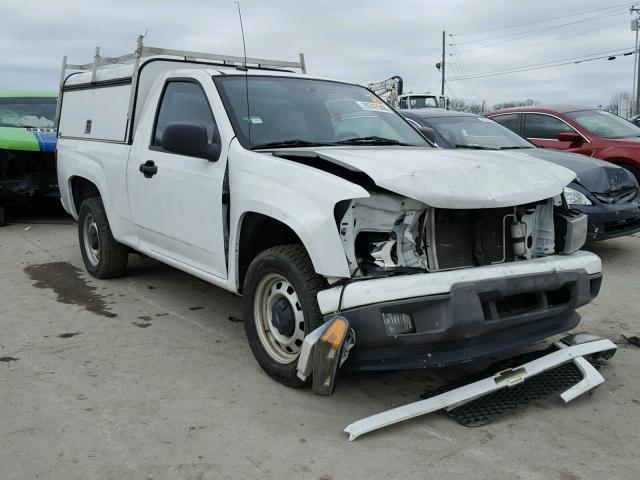 1GCCSBD94A8116185 - 2010 CHEVROLET COLORADO WHITE photo 1