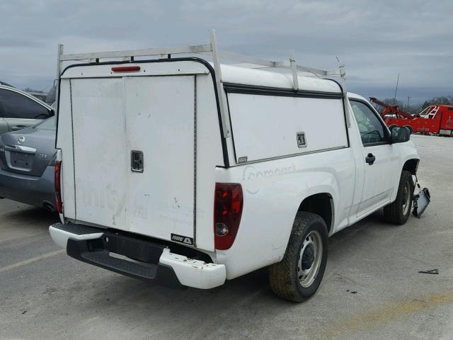 1GCCSBD94A8116185 - 2010 CHEVROLET COLORADO WHITE photo 4