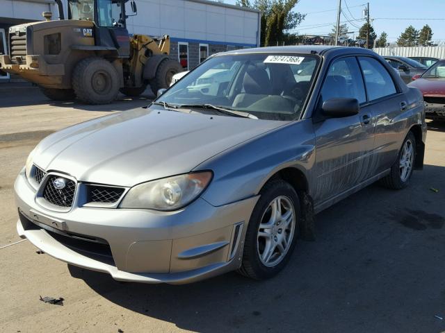 JF1GD67676G507581 - 2006 SUBARU IMPREZA 2. GRAY photo 2