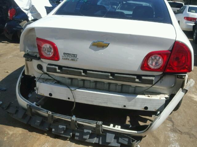 1G1ZA5E01CF367025 - 2012 CHEVROLET MALIBU LS 白色 照片 9