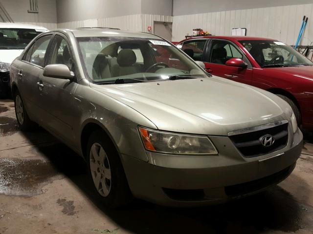 5NPET46C17H258255 - 2007 HYUNDAI SONATA GLS GRAY photo 1