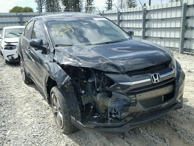 3CZRU5H58HM725440 - 2017 HONDA HR-V EX BLACK photo 1