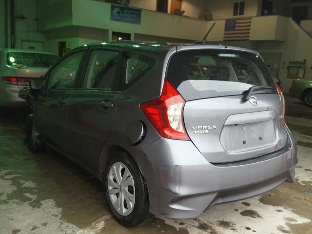 3N1CE2CP4HL367164 - 2017 NISSAN VERSA NOTE GRAY photo 3