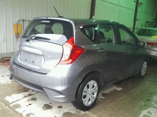 3N1CE2CP4HL367164 - 2017 NISSAN VERSA NOTE GRAY photo 4