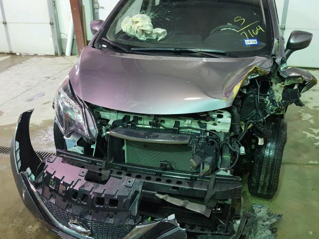 3N1CE2CP4HL367164 - 2017 NISSAN VERSA NOTE GRAY photo 9