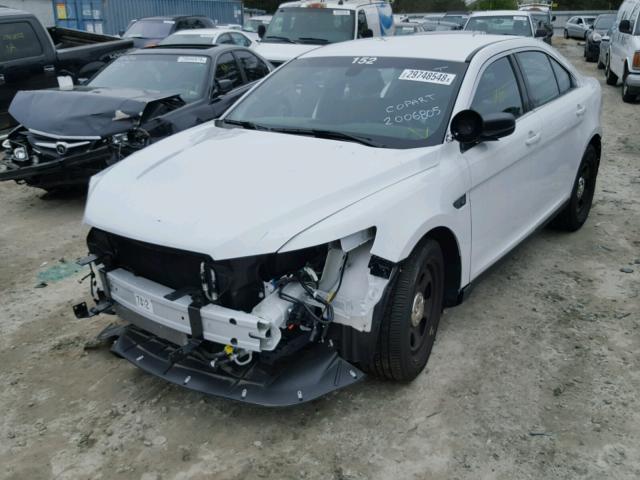 1FAHP2MT1GG132383 - 2016 FORD TAURUS POL WHITE photo 2