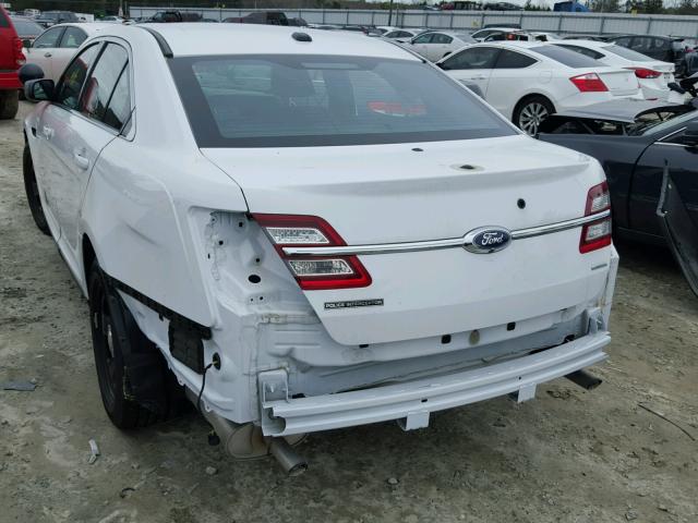 1FAHP2MT1GG132383 - 2016 FORD TAURUS POL WHITE photo 3