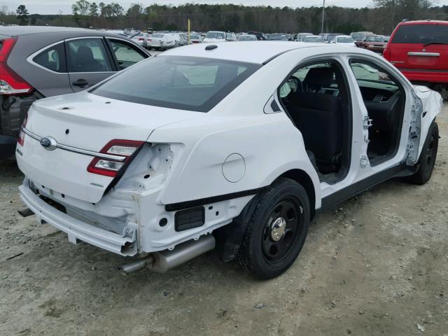 1FAHP2MT1GG132383 - 2016 FORD TAURUS POL WHITE photo 4