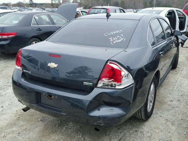 2G1WF5E35D1143571 - 2013 CHEVROLET IMPALA LS GRAY photo 4