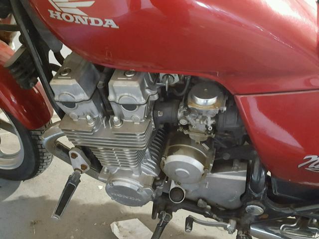 JH2RC3808MM003190 - 1991 HONDA CB750 RED photo 7