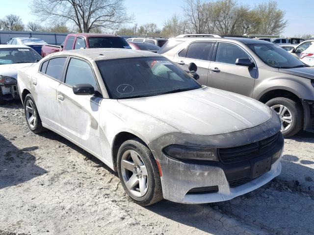 2C3CDXAT8GH319241 - 2016 DODGE CHARGER PO WHITE photo 1