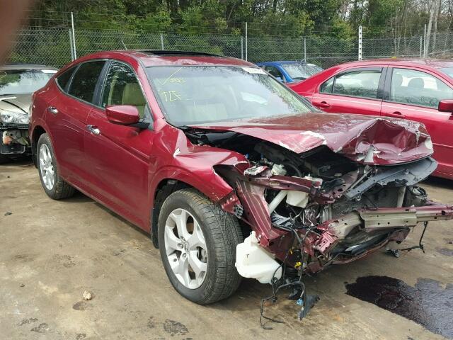 5J6TF1H59AL011882 - 2010 HONDA ACCORD CRO BURGUNDY photo 1