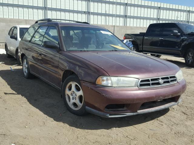 4S3BK4356X7300452 - 1999 SUBARU LEGACY L MAROON photo 1