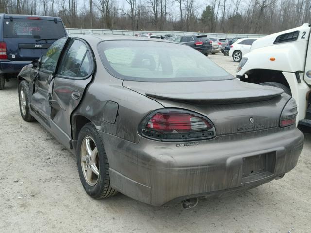 1G2WP52K33F153883 - 2003 PONTIAC GRAND PRIX BROWN photo 3