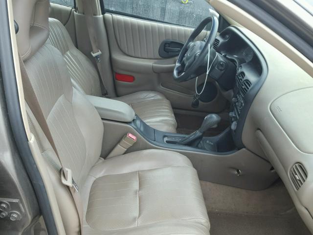 1G2WP52K33F153883 - 2003 PONTIAC GRAND PRIX BROWN photo 5