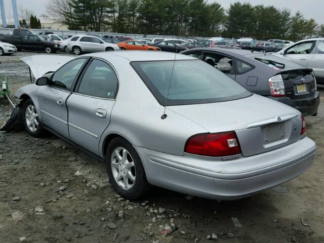 1MEFM55S7YA605160 - 2000 MERCURY SABLE LS P SILVER photo 3