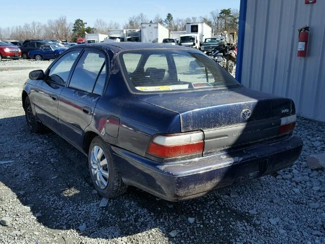 2T1BA02E6VC163330 - 1997 TOYOTA COROLLA BA BLUE photo 3