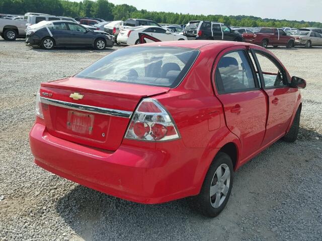 KL1TD5DE4AB092926 - 2010 CHEVROLET AVEO LS/LT 紫色 照片 4