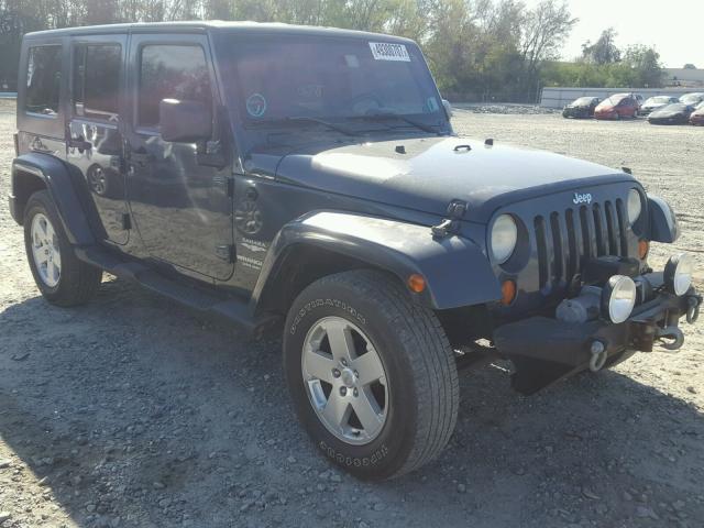 1J8GA59137L162842 - 2007 JEEP WRANGLER S GRAY photo 1