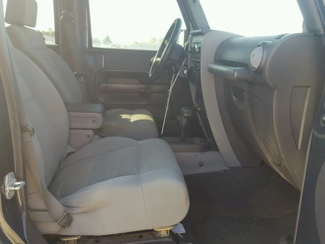 1J8GA59137L162842 - 2007 JEEP WRANGLER S 灰色 照片 5