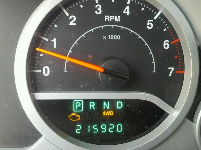 1J8GA59137L162842 - 2007 JEEP WRANGLER S 灰色 照片 8