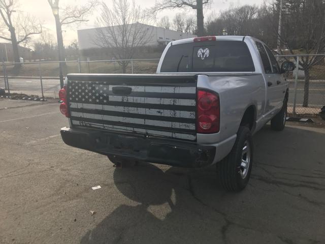 1D7HU18208S575871 - 2008 DODGE RAM 1500 S SILVER photo 4