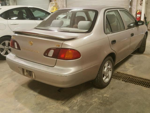 1NXBR12EXXZ268047 - 1999 TOYOTA COROLLA VE TAN photo 4