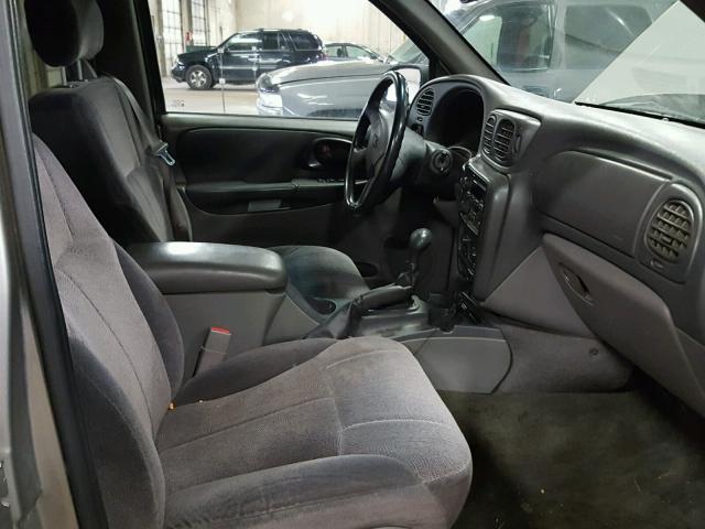 1GNDT13S622130147 - 2002 CHEVROLET TRAILBLAZE TAN photo 5