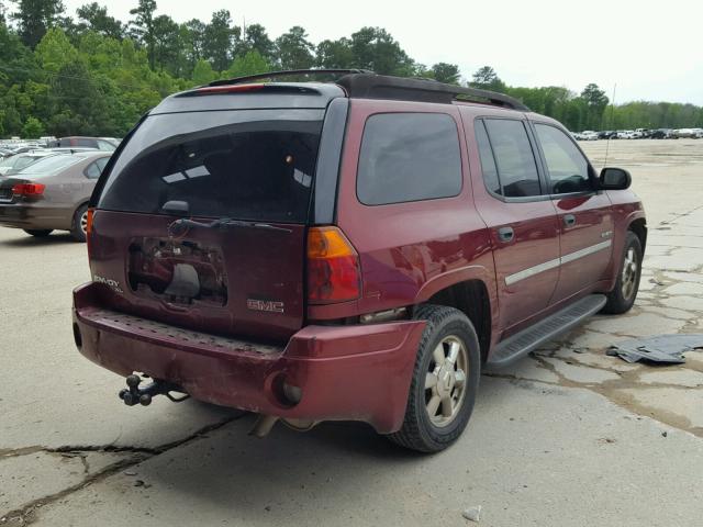 1GKES16S066125699 - 2006 GMC ENVOY XL RED photo 4