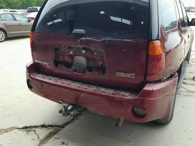 1GKES16S066125699 - 2006 GMC ENVOY XL RED photo 9