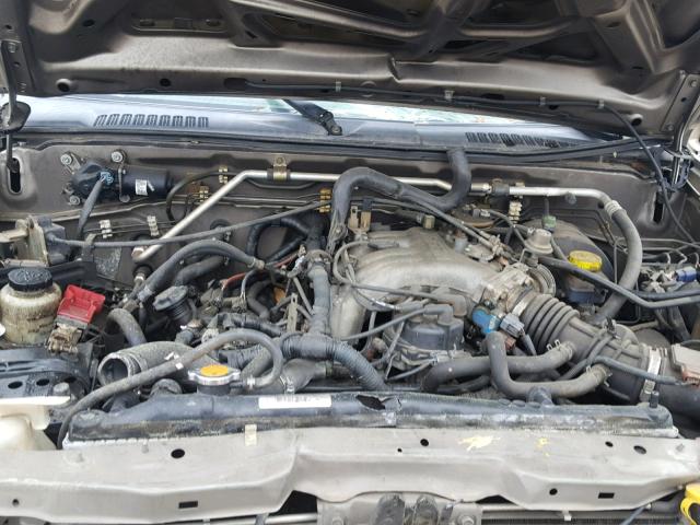 1N6ED27T34C480087 - 2004 NISSAN FRONTIER C TAN photo 7