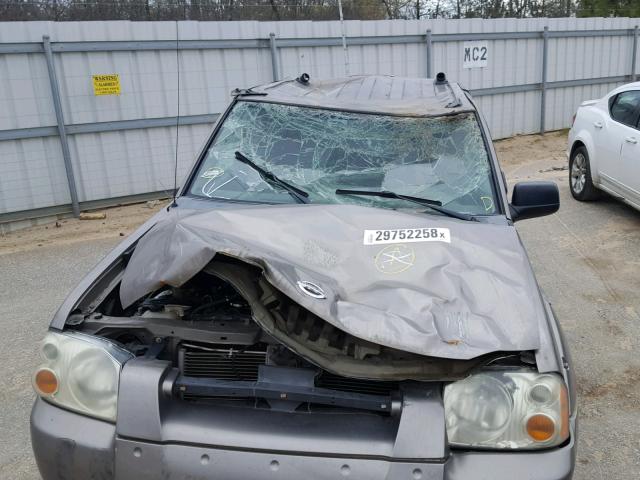 1N6ED27T34C480087 - 2004 NISSAN FRONTIER C TAN photo 9