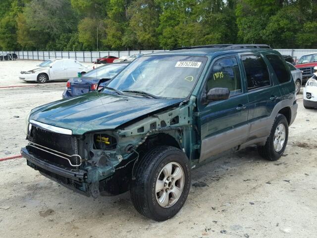 4F2YU07141KM03944 - 2001 MAZDA TRIBUTE DX 绿色 照片 2