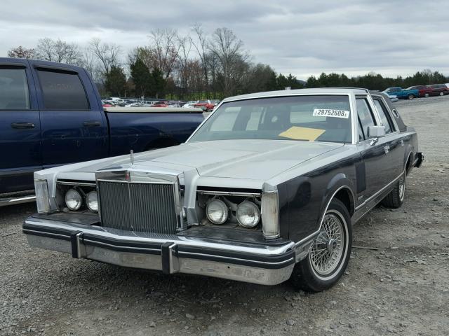 1MRBP99F5DY699498 - 1983 LINCOLN MARK VI BLACK photo 2