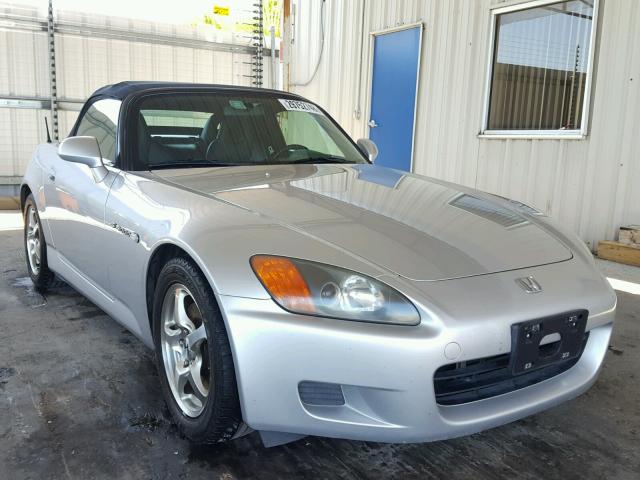 JHMAP11452T004682 - 2002 HONDA S2000 SILVER photo 1