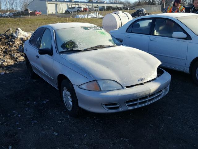 1G1JC524127154437 - 2002 CHEVROLET CAVALIER B SILVER photo 1