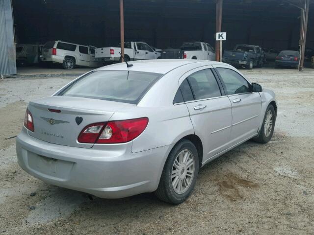 1C3LC66K27N530830 - 2007 CHRYSLER SEBRING LI SILVER photo 4