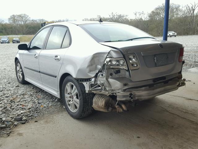 YS3FD45Y961029268 - 2006 SAAB 9-3 BASE SILVER photo 3