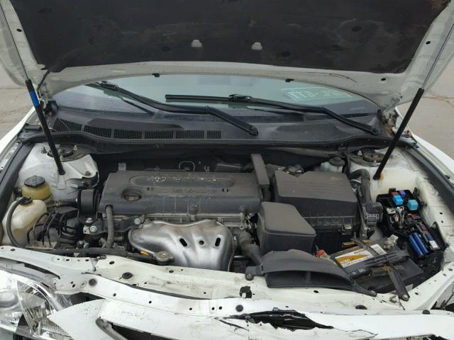 4T1BE46KX7U525592 - 2007 TOYOTA CAMRY NEW WHITE photo 7