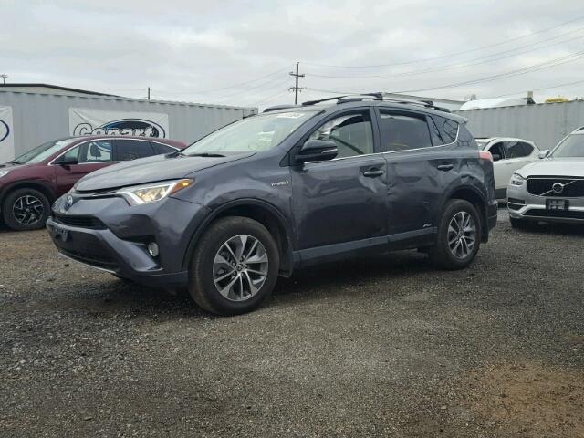 JTMRJREV4HD114102 - 2017 TOYOTA RAV4 HV LE CHARCOAL photo 2