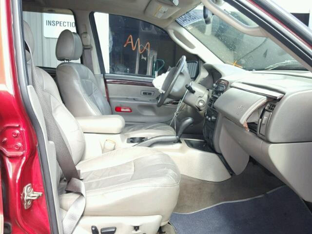 1J4GX58N53C532509 - 2003 JEEP GRAND CHER RED photo 5